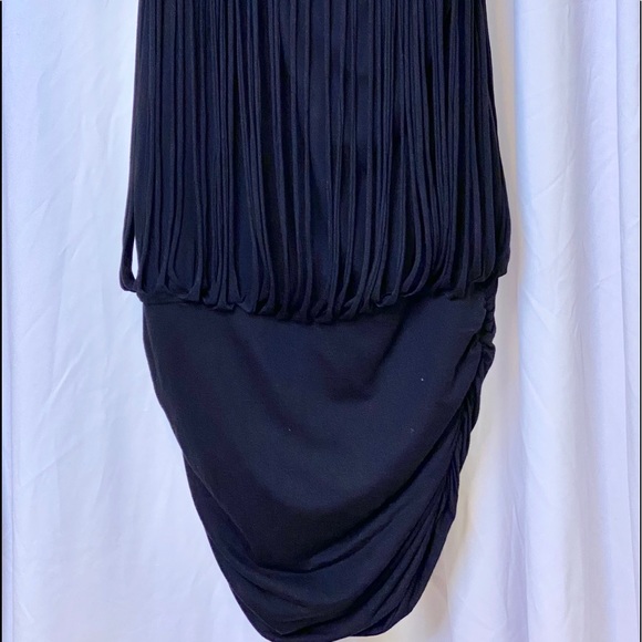 BCBGMaxAzria Black Ruched dress - Picture 3 of 3